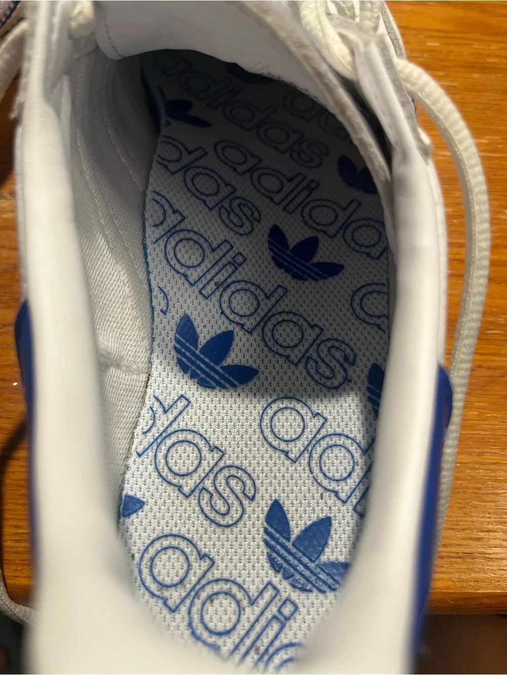 adidas Handball Spezial 'White Blue Gum' Men’s Classic Retro Sneakers US 6 1/2